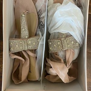 Just Fab Lace Up Sandals